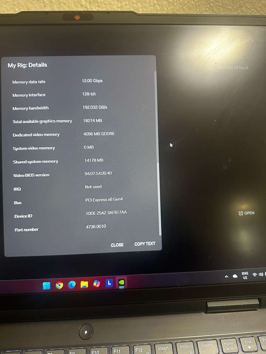 Lenovo IdeaPad Gaming Laptop 3 AMD Ryzen 5 6600H - 32 DDR5 Ram -  Nvidia Geforce RTX 3050 - Like New