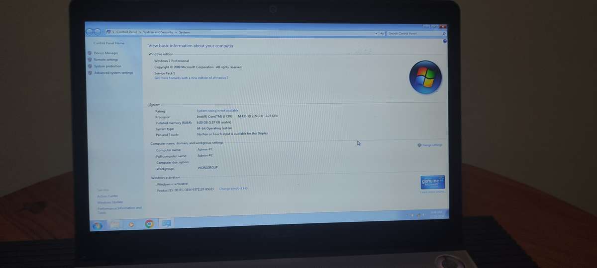 Intel® Core i5 - 6Gb Ram - 500Gb HDD - Asus N61J Laptop
