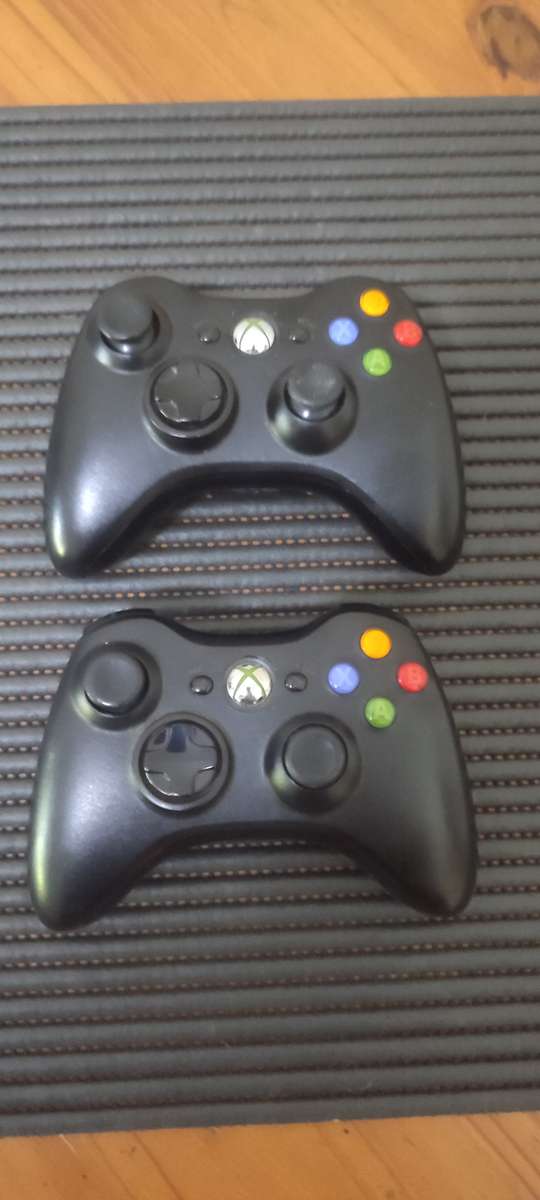 Two Xbox 360 Controllers - For Spares Or Repair