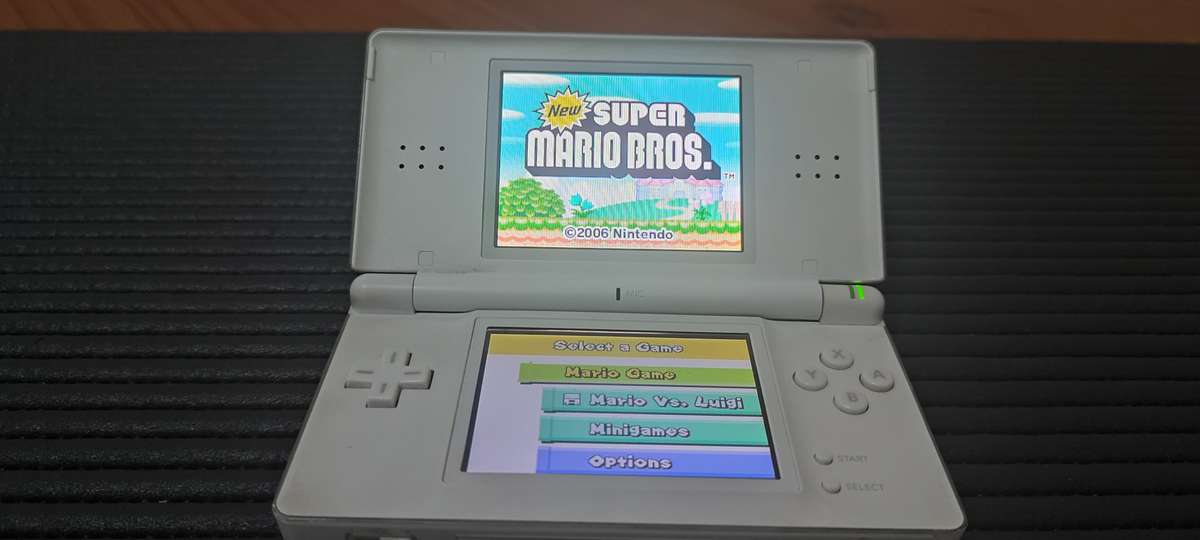 Nintendo DS Lite With 3 Games