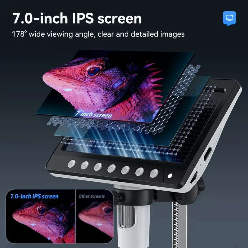 7-inch High-Definition Digital Microscope