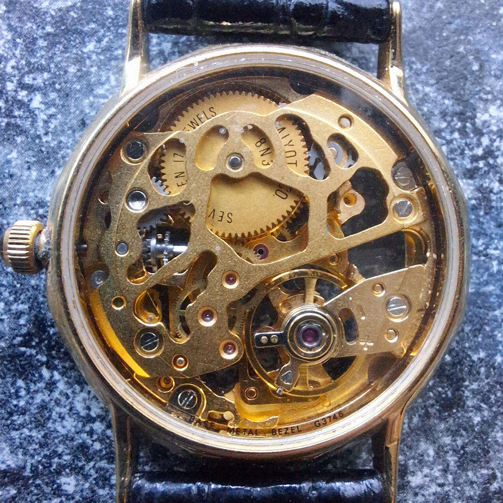 Rotary mechanical watch