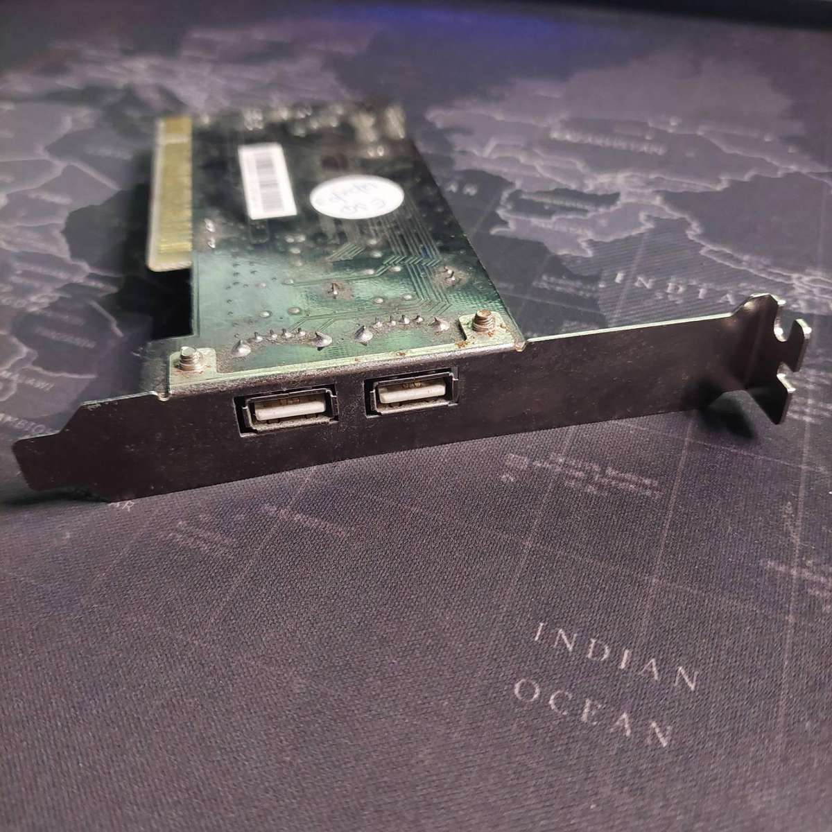 OPTI Firelink PCI-OPTI861-3 USB 2.0 Expansion Card