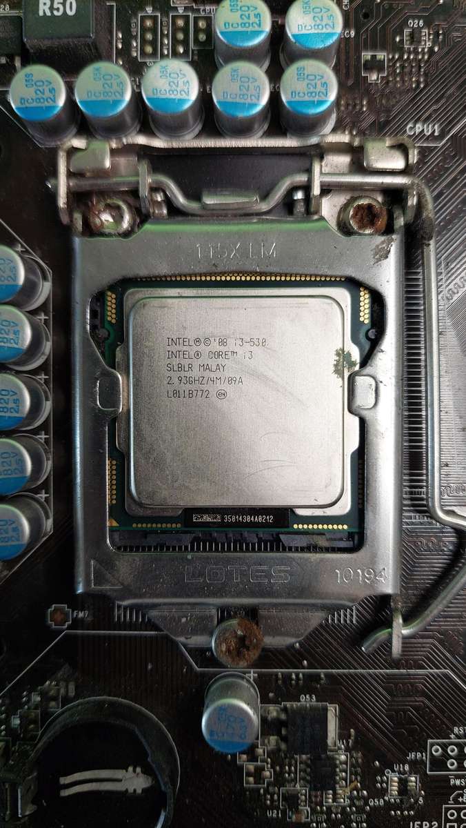 Intel Core i3-530 + MSI H55M-P31 Motherboard + Stock Heatsink Combo