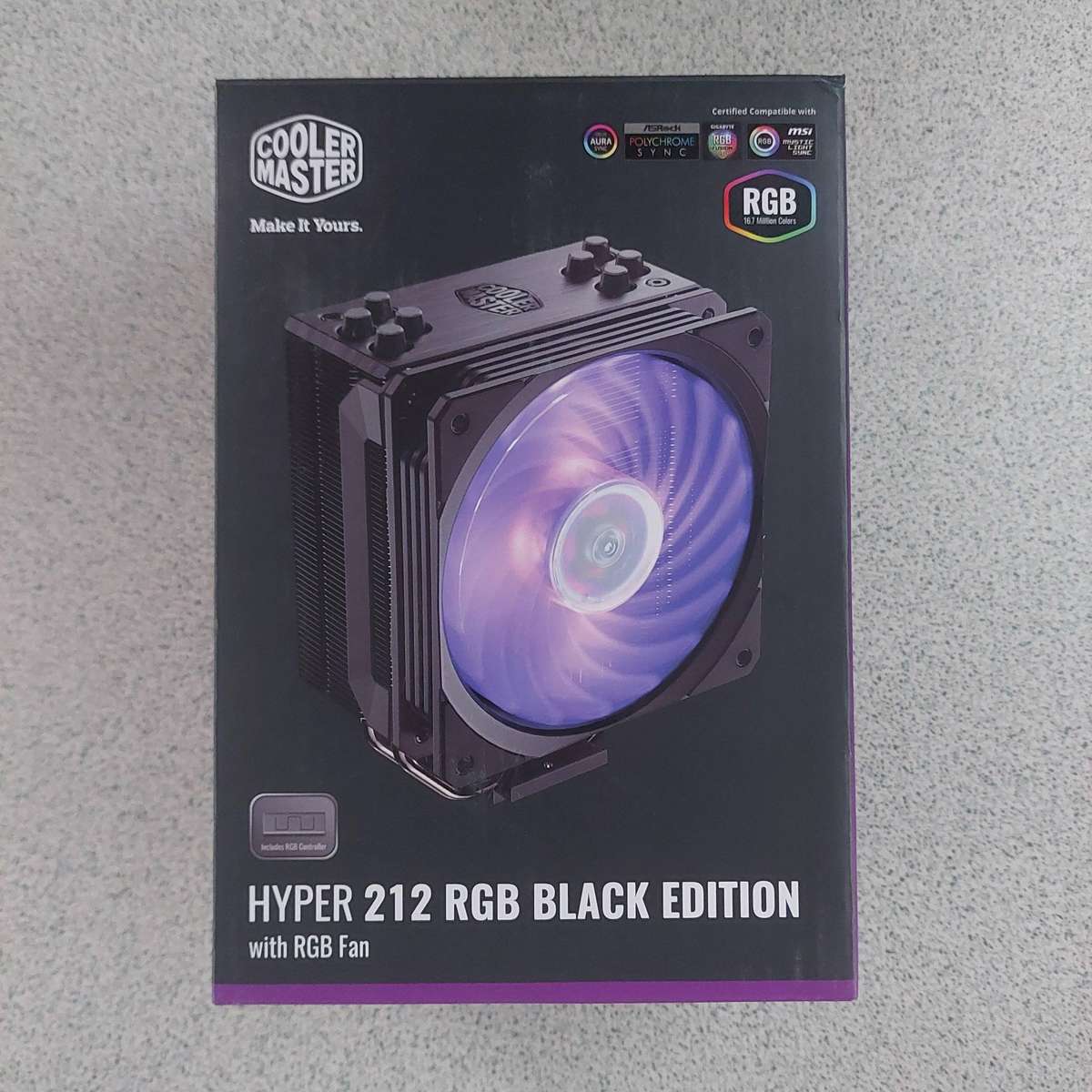 Cooler Master Hyper 212 RGB Black Edition