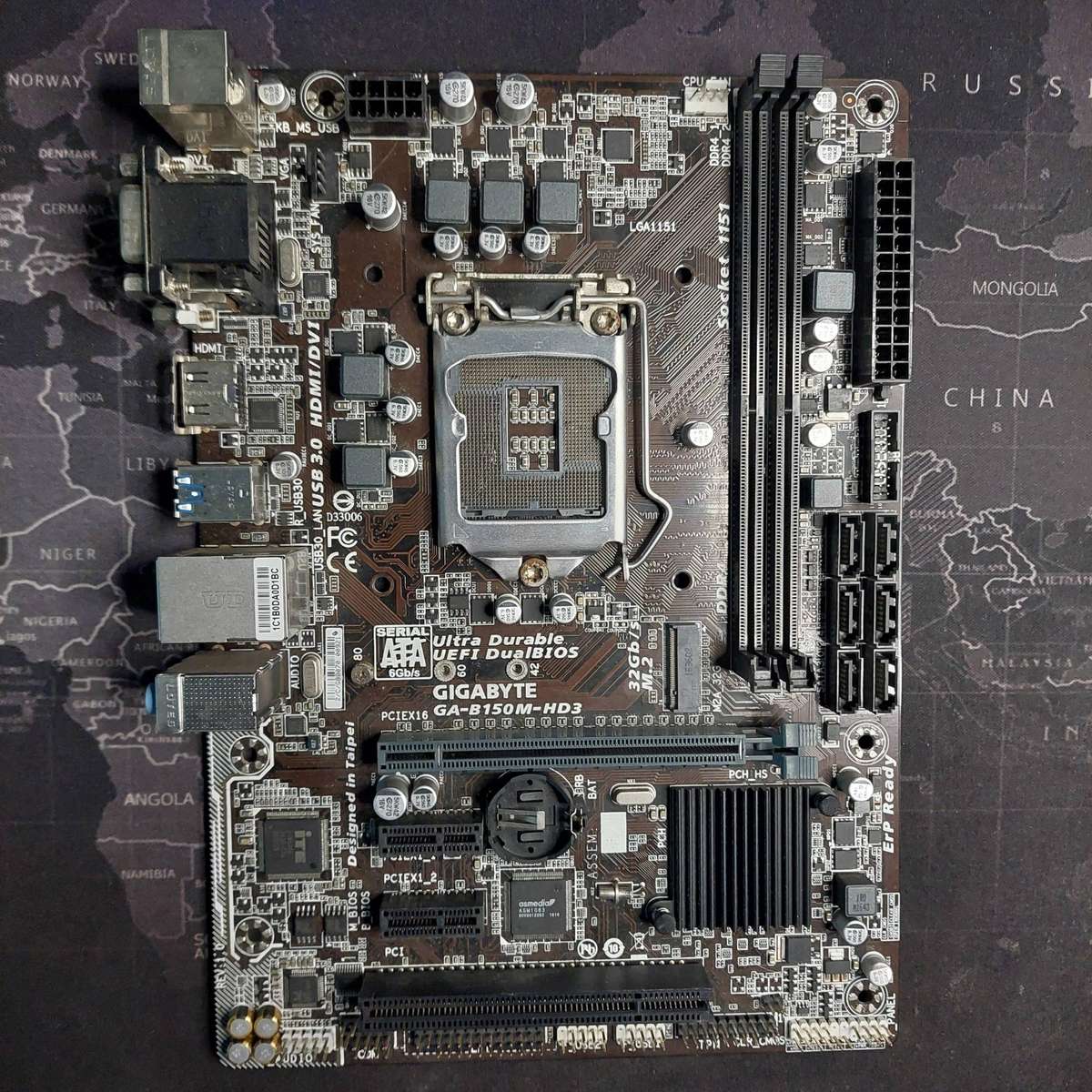 Gigabyte GA-B150M-HD3 Motherboard