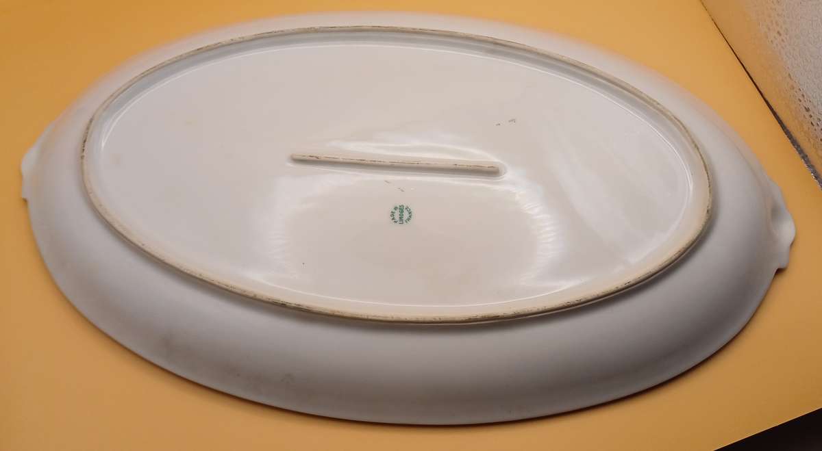 Beautiful Limoges oval plate