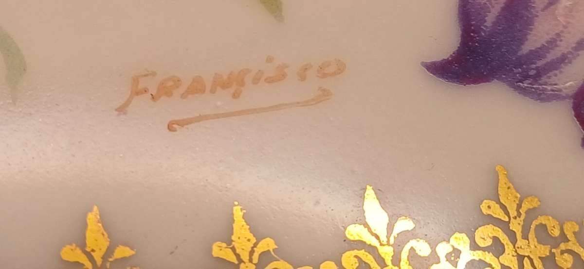 Beautiful Limoges oval plate