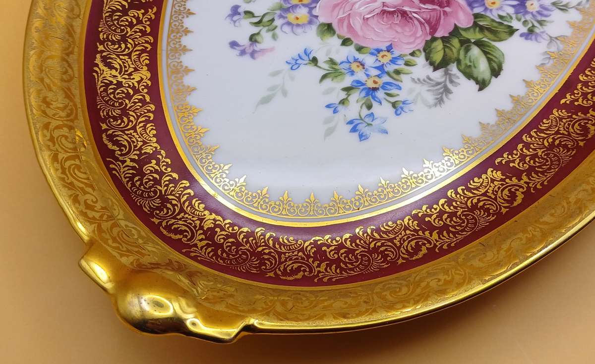 Beautiful Limoges oval plate