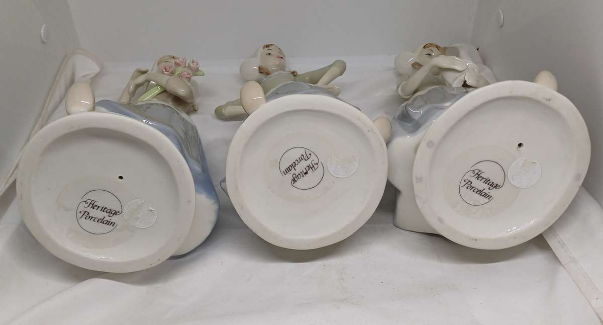 HERITAGE PORCELAIN  FIGURINES