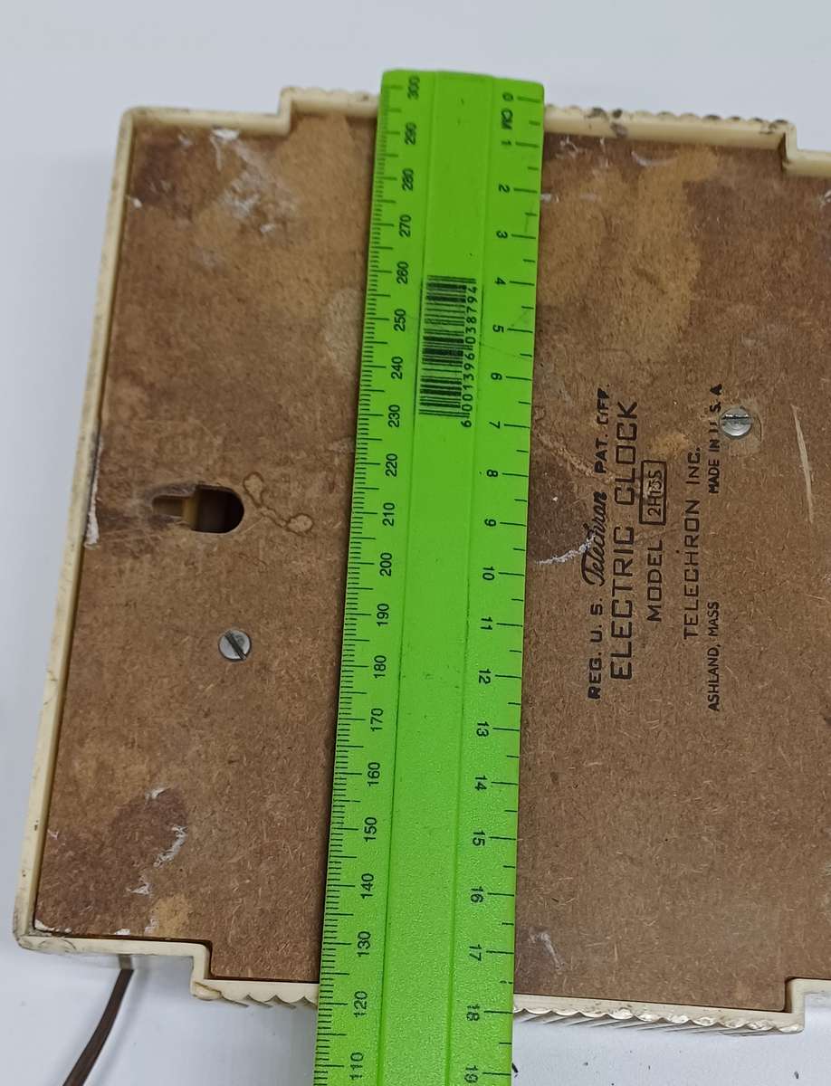 1950's Telechron Artdeco Style wall clock-working