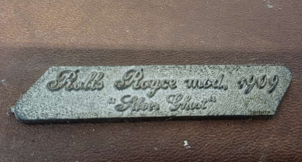 Collectable  - mounted on leather