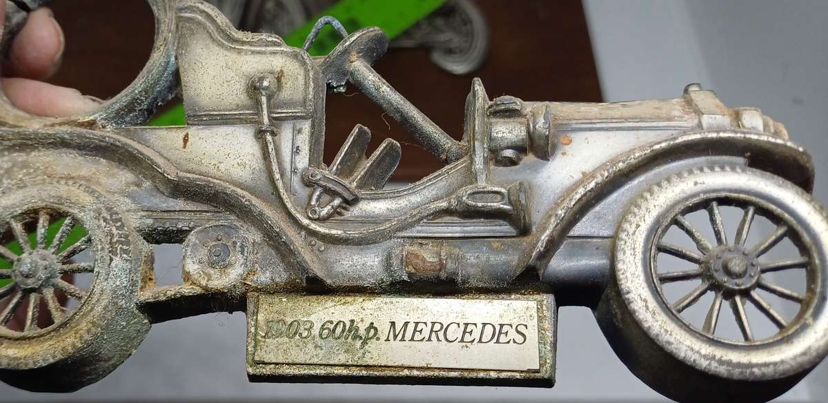 Collectable  - mounted on leather