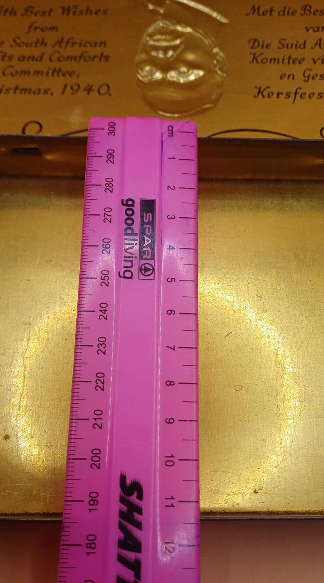 WWII Tin Greetings from South Africa