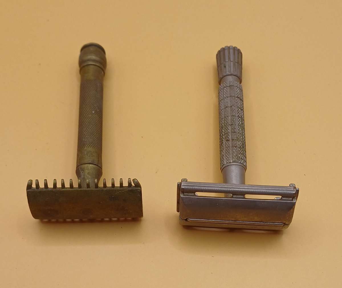 Two safety razors