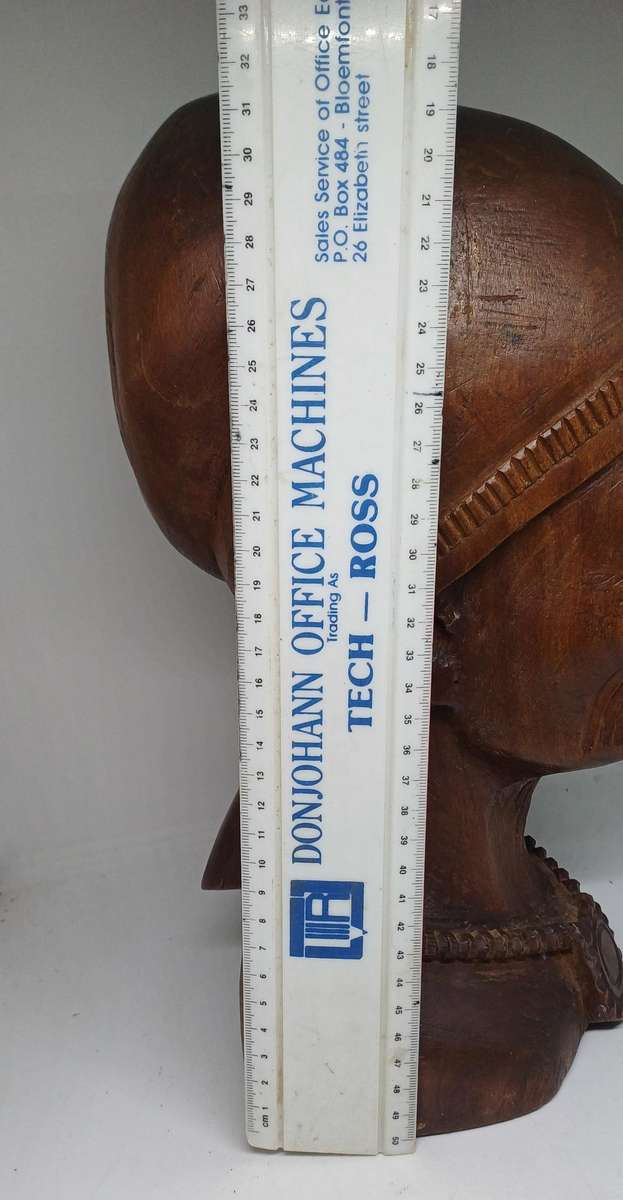 LARGE Hand carved African wooden Sculpture