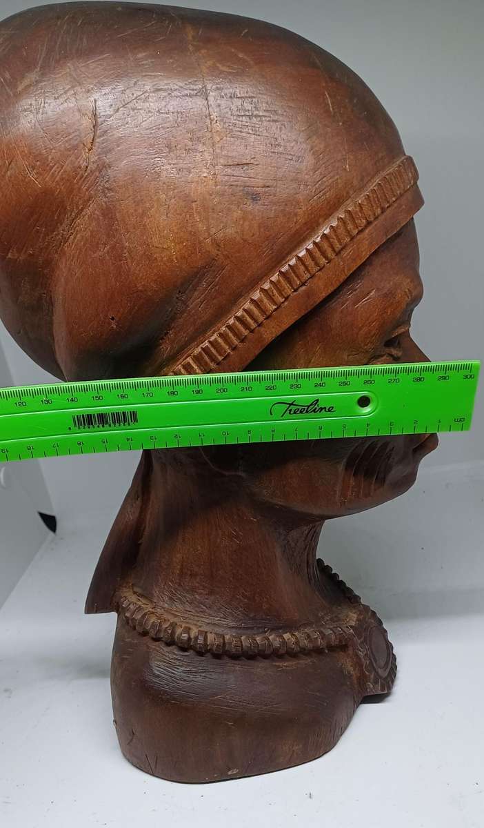 LARGE Hand carved African wooden Sculpture