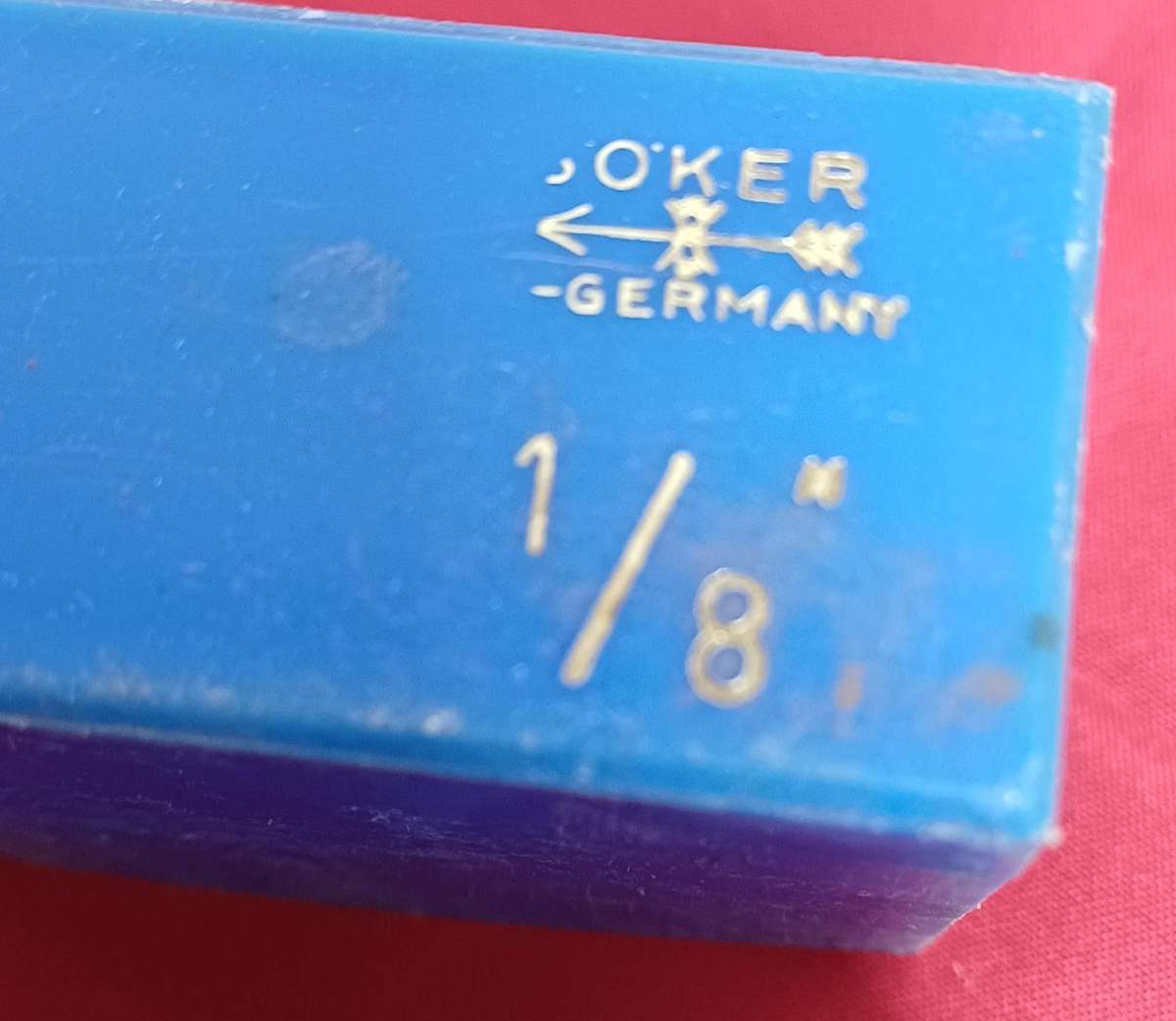 Steel letter punches w- germany