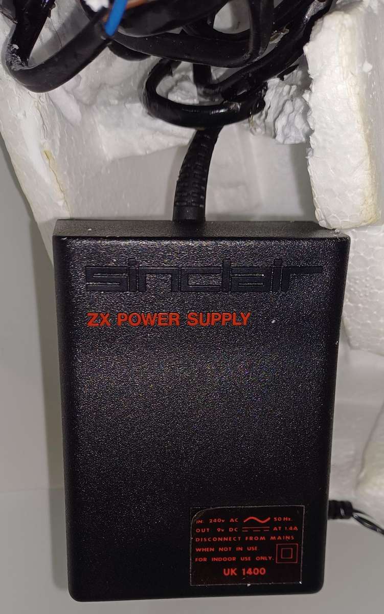 Vintage 1982 Sinclair ZX Spectrum personal computer