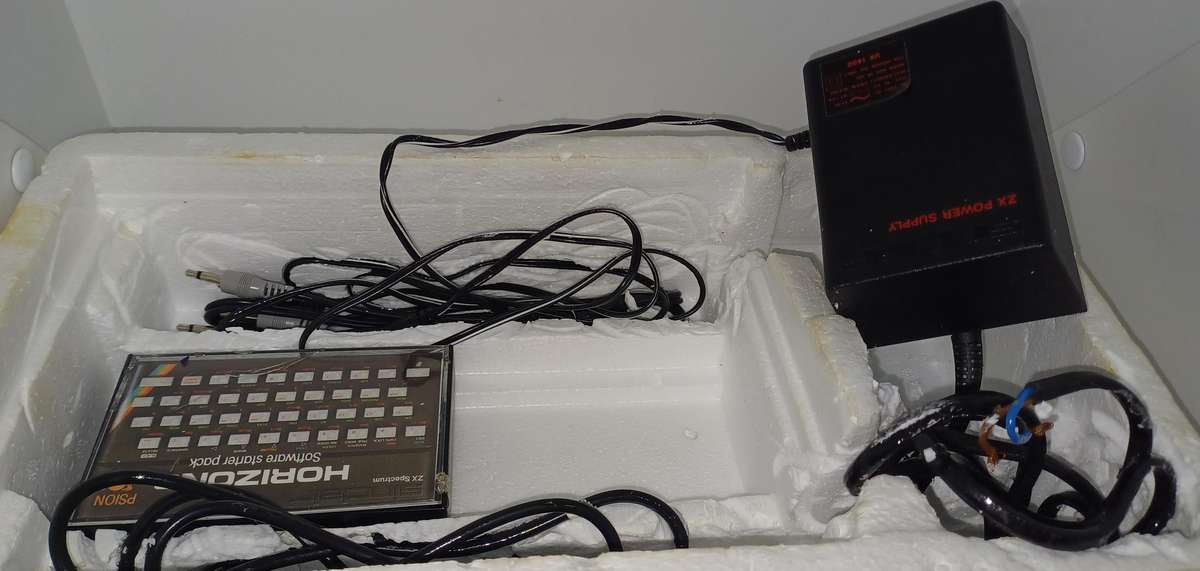Vintage 1982 Sinclair ZX Spectrum personal computer