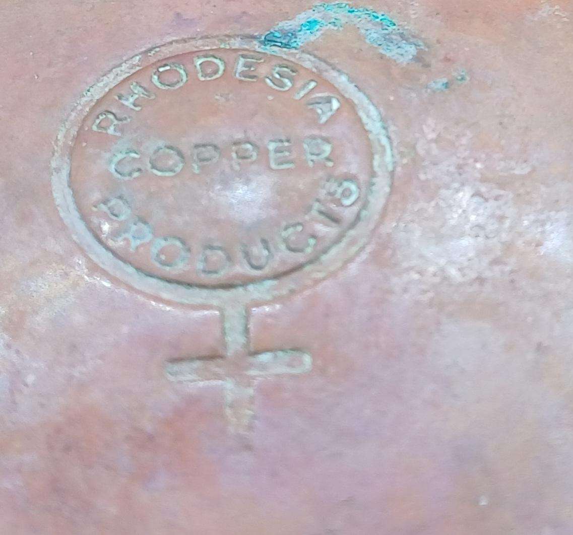 Rhodesian copper bowl