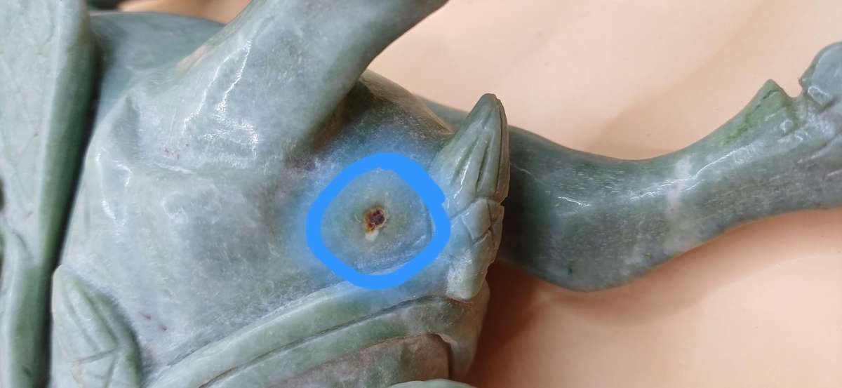 Green Jade Horse sculpture