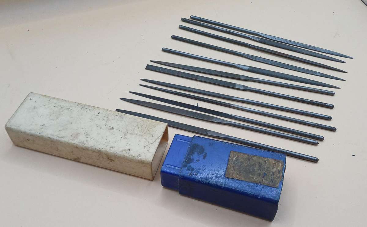 Set of needle files,small specialized files,for detailed work