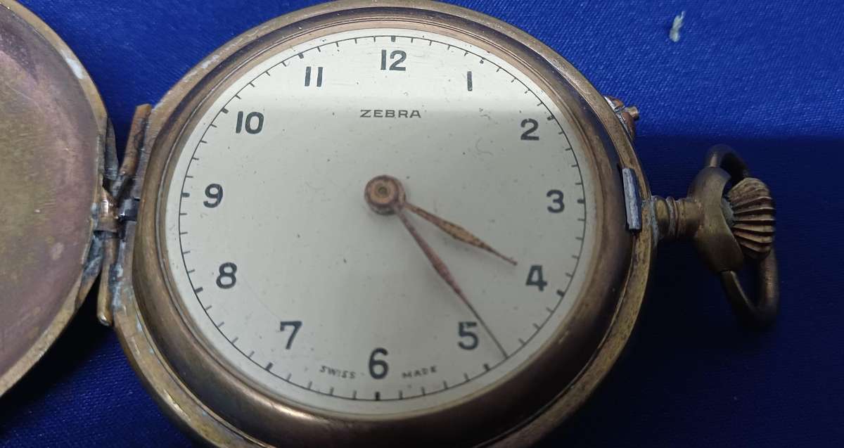 Zebra Swissmade pocket watch