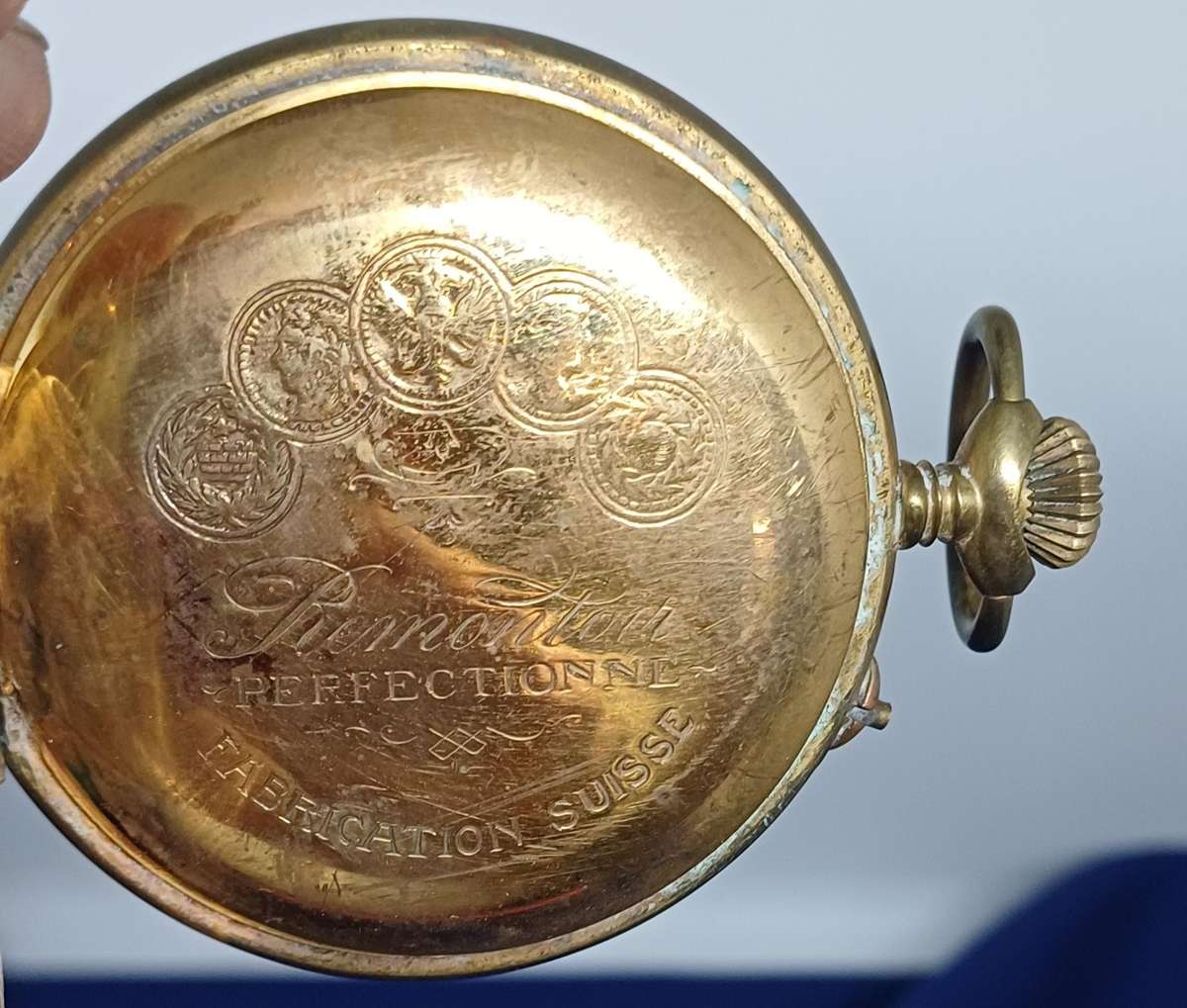 Zebra Swissmade pocket watch