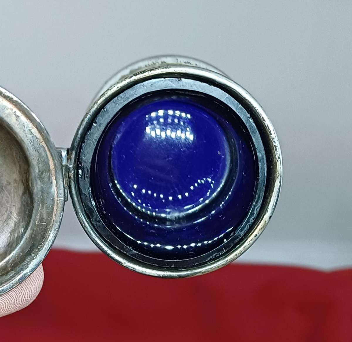 Silver hallmarked mustard pot