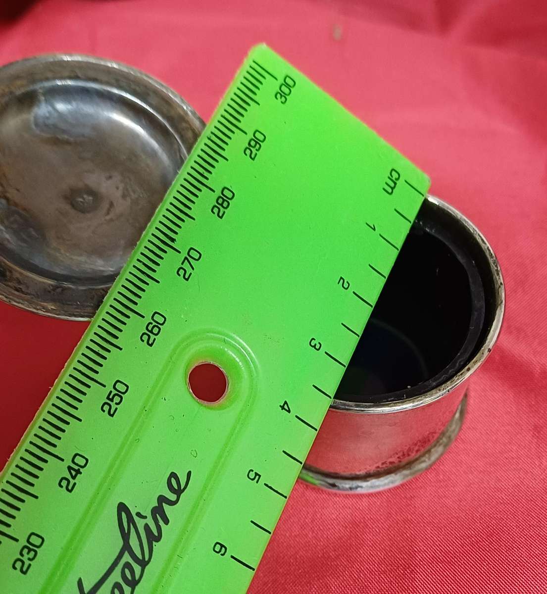 Silver hallmarked mustard pot