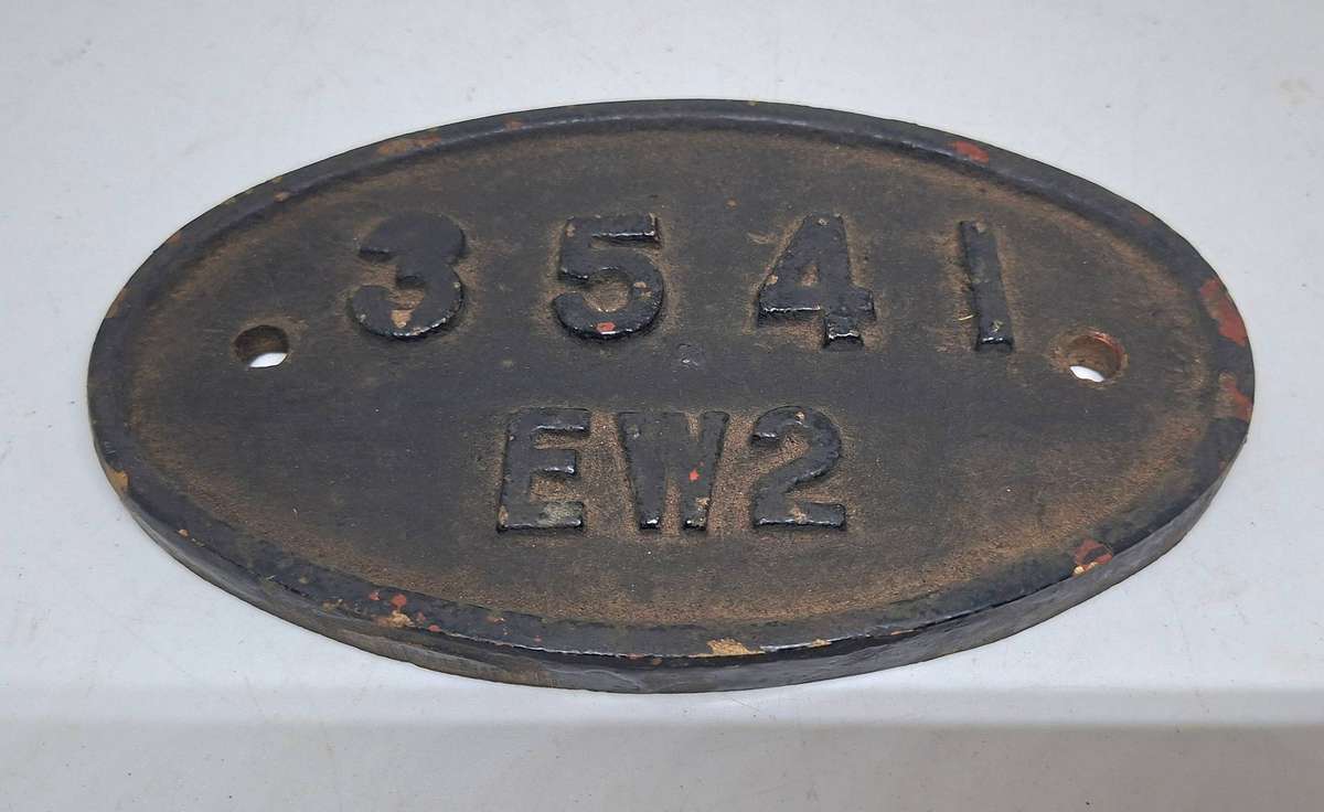 Railway cast Iron wagon plate