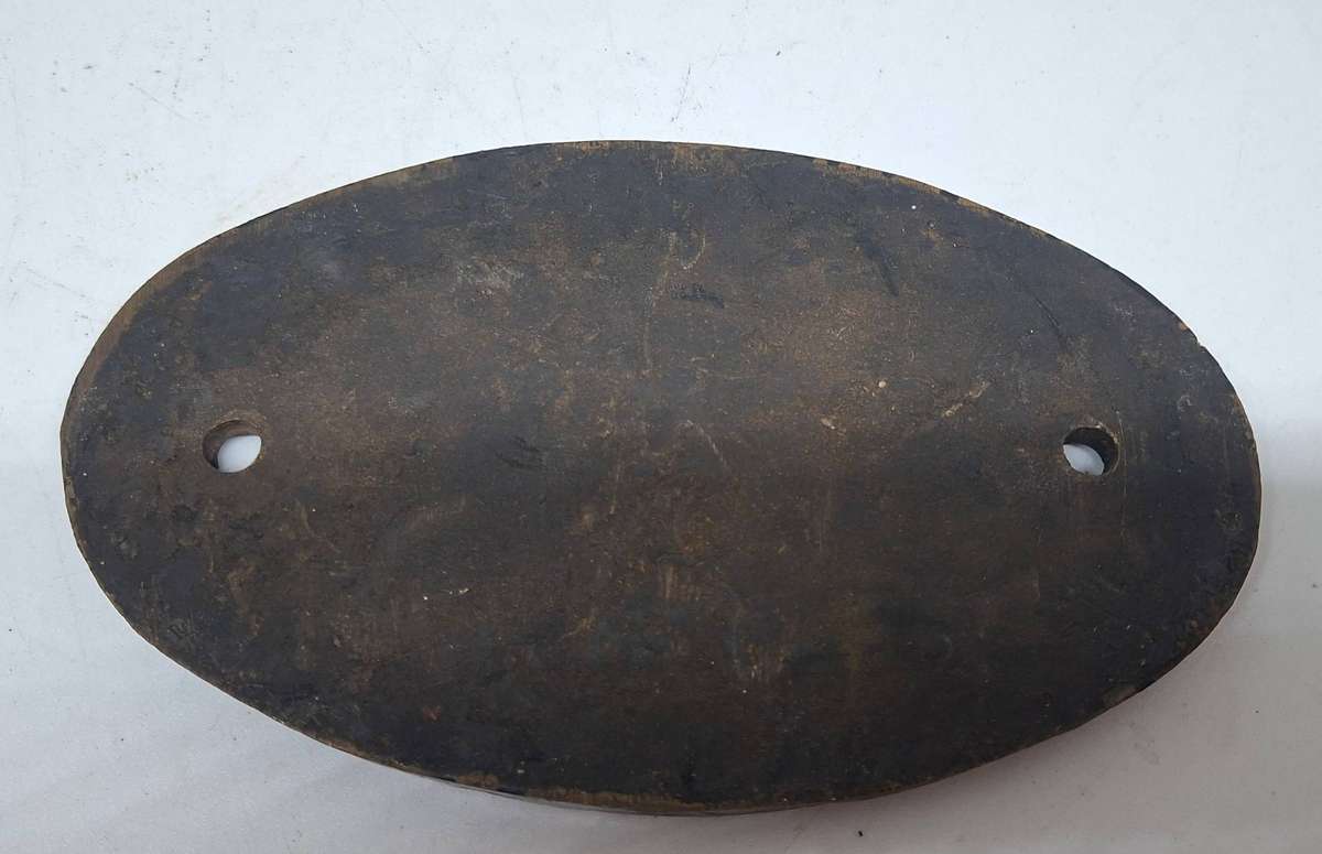 Railway cast Iron wagon plate