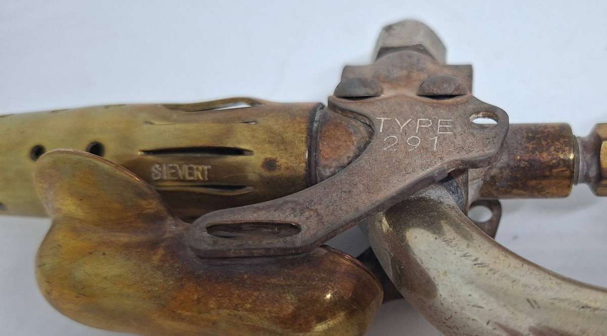 Vintage Max Sievert  brass blow torch-Swedish