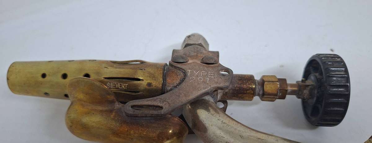 Vintage Max Sievert  brass blow torch-Swedish