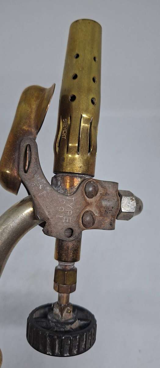 Vintage Max Sievert  brass blow torch-Swedish