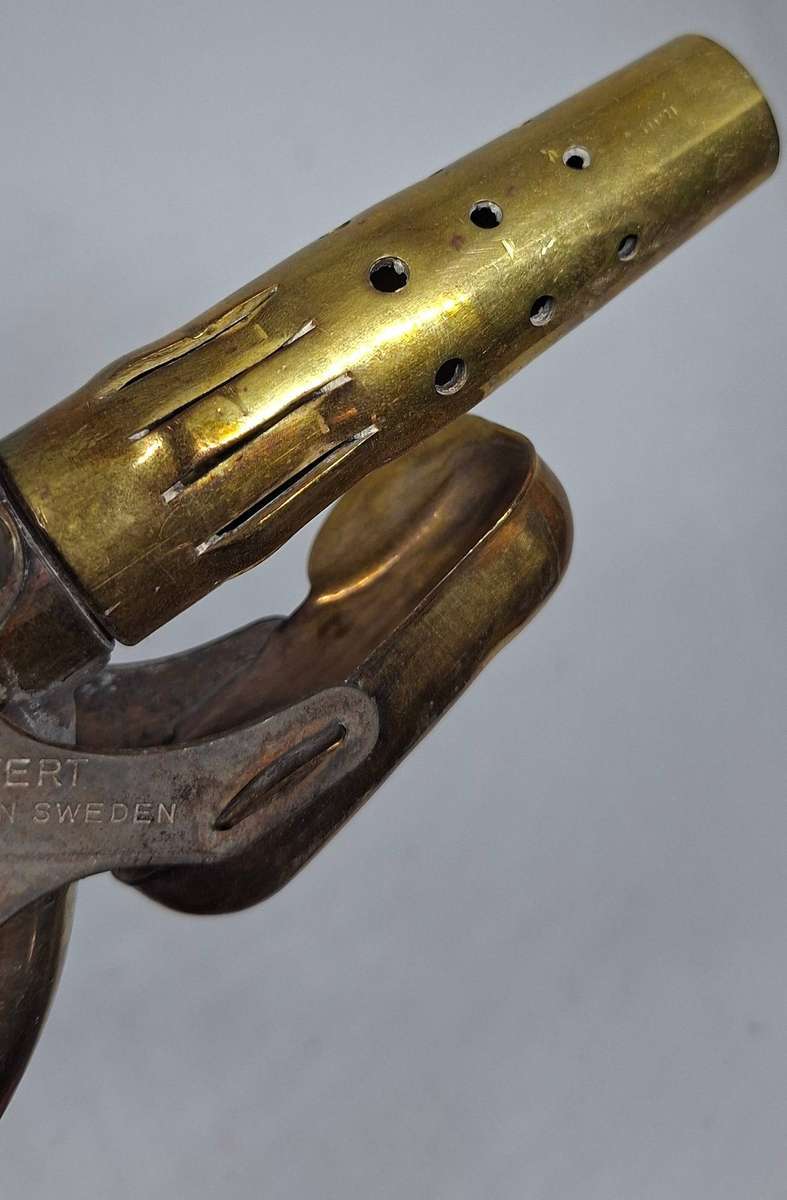 Vintage Max Sievert  brass blow torch-Swedish