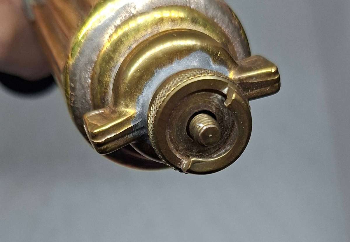 Vintage Max Sievert  brass blow torch-Swedish