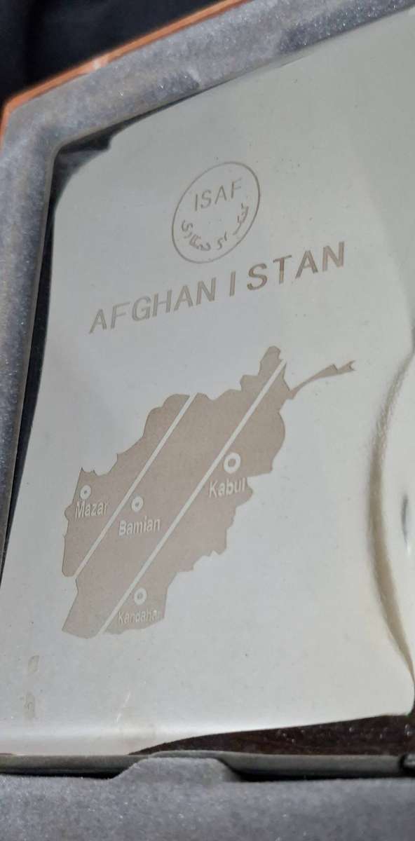 Collectable-cigarette case-Afganistan