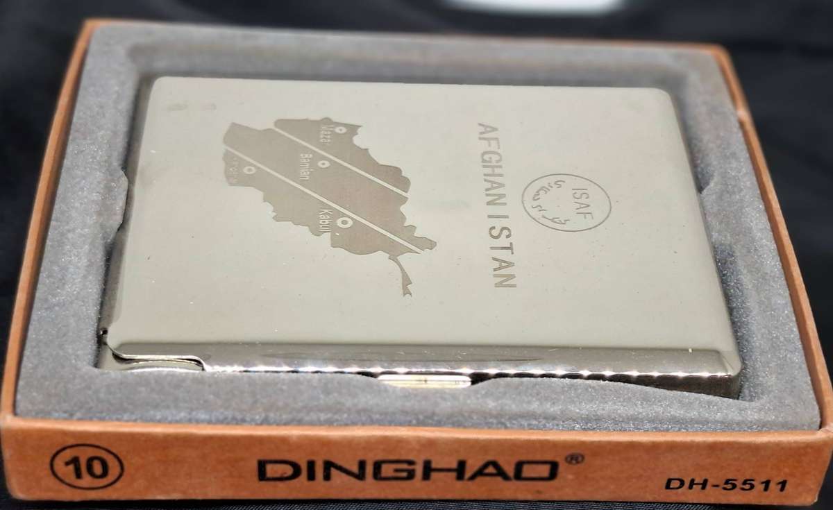 Collectable-cigarette case-Afganistan