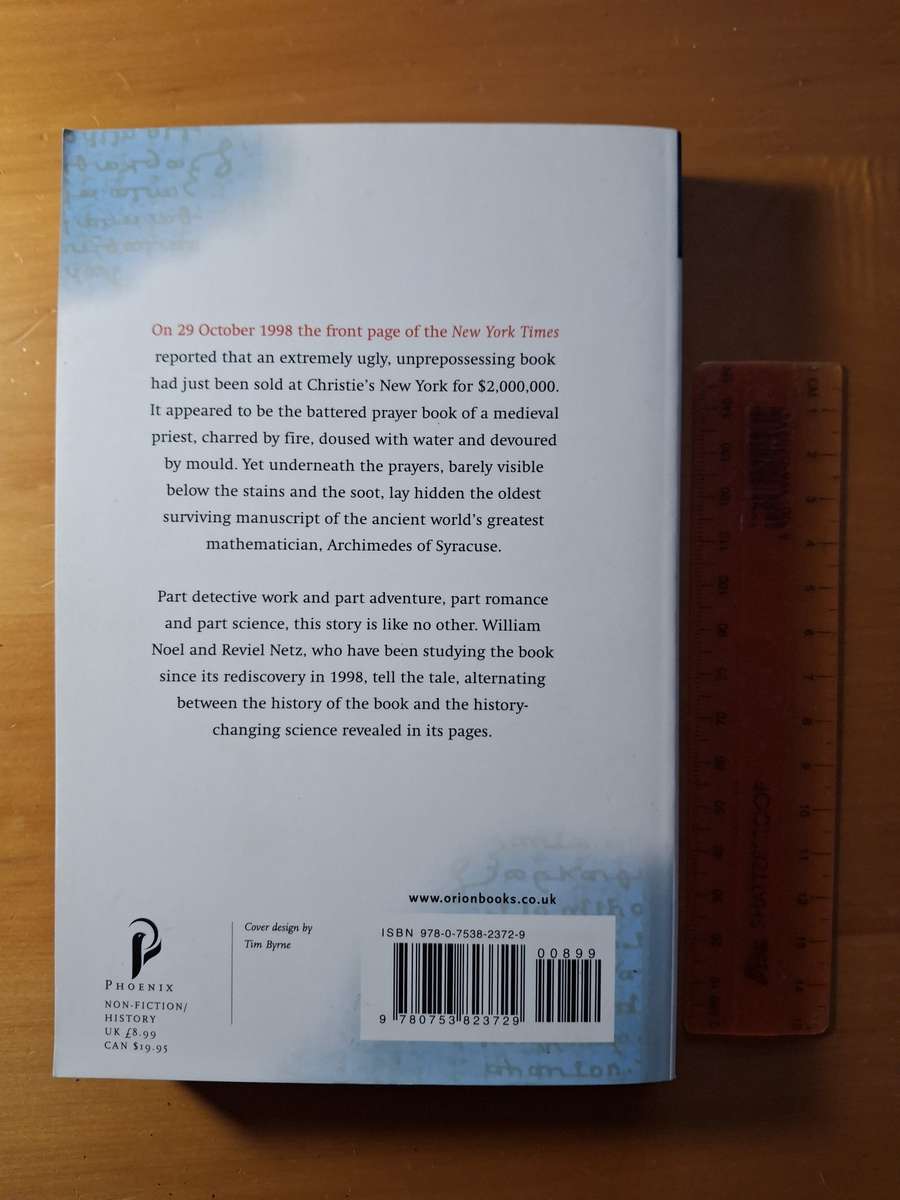The Archimedes Codex by Reviel Netz and William Noel