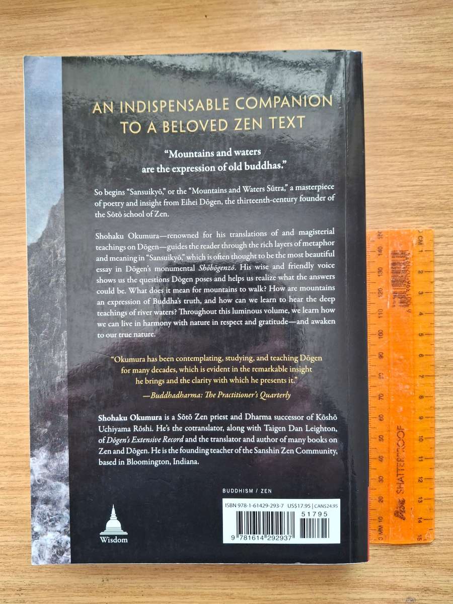 The Mountains and Waters Sutra by Shohaku Okumura