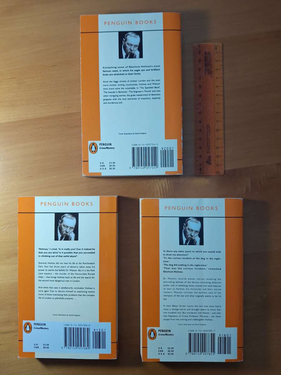 The Adventures/Memoirs/Return of Sherlock Holmes by Arthur Conan Doyle