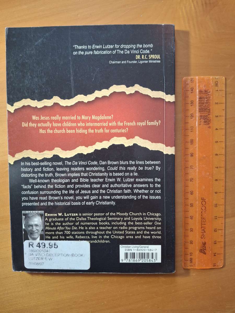 The Da Vinci Deception by Erwin W. Lutzer