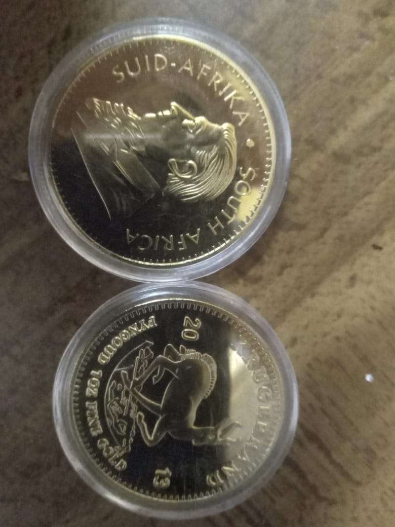 Gold & Silver Krugerrand 1 Oz coins