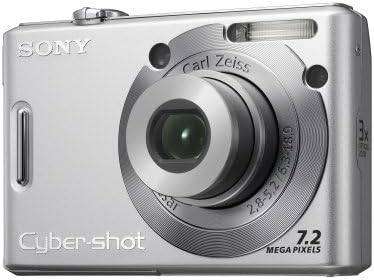 Sony Cyber-shot DSC-W35 Digital Camera - Silver (7.2MP, 3x Optical Zoom) 2.0" LCD