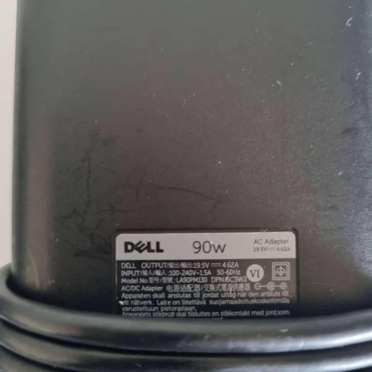 Dell 90W Big Pin Laptop Charger (Original )