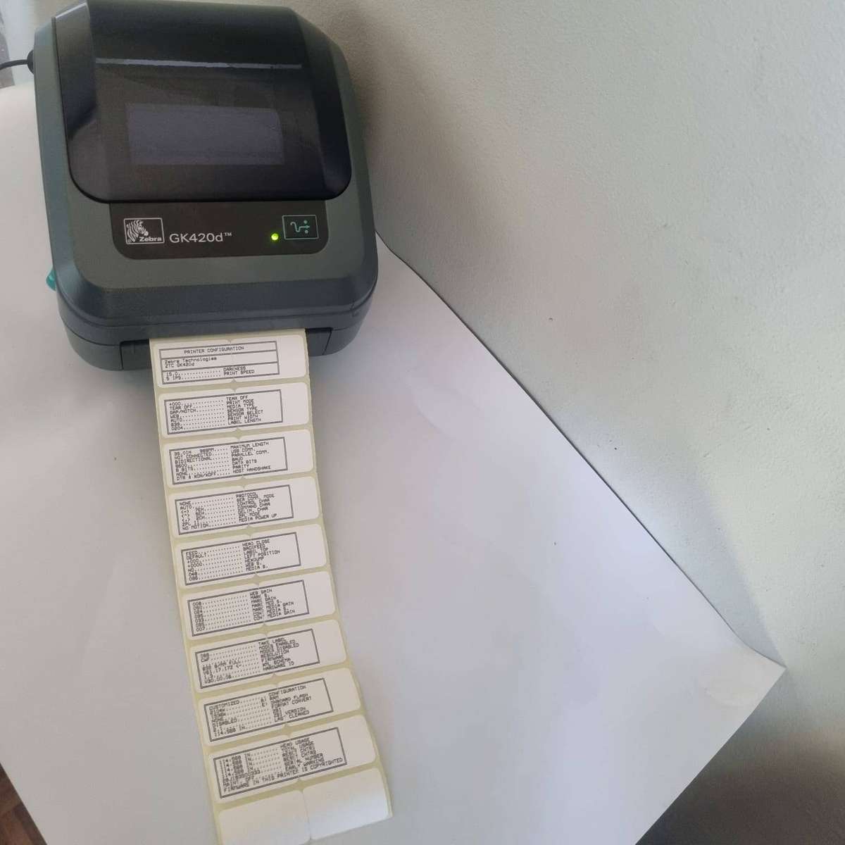Zebra GK420d Label Printer - Secondhand, Fully Functional