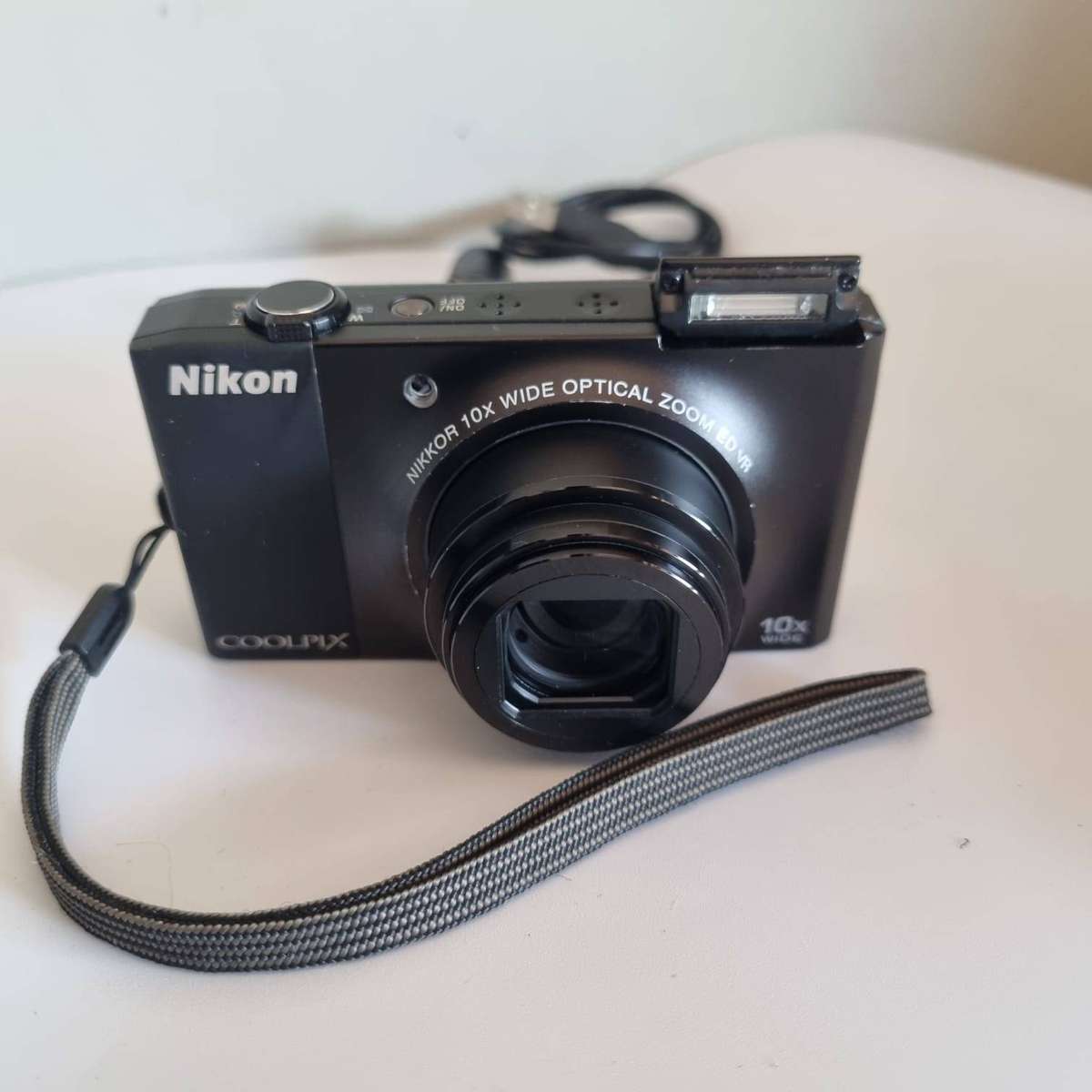 Nikon Coolpix S8000 14.2MP Digital Camera with 10x Optical Vibration Reduction (VR) Zoom and 3.0-In