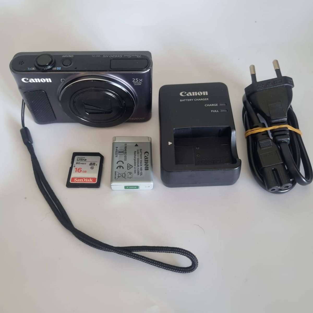 Canon SX620 Ultra Zoom Digital Camera - Black